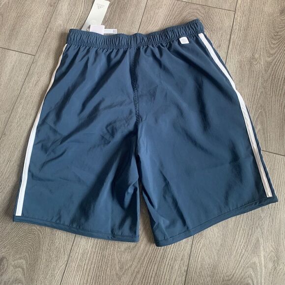 Adidas men swimwear crew navy with white - Picture 2 of 3